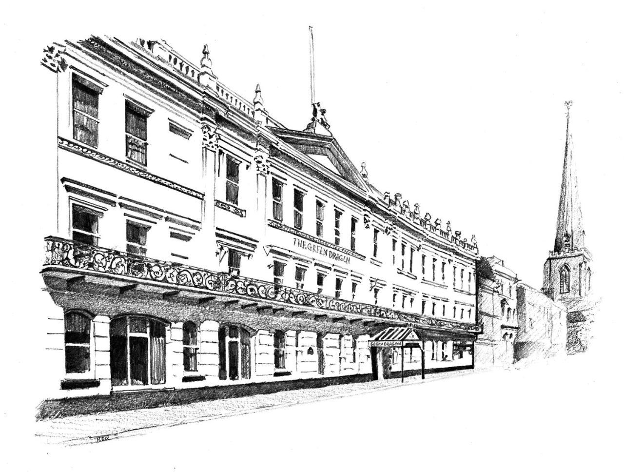 The Green Dragon Hotel Hereford Exterior photo